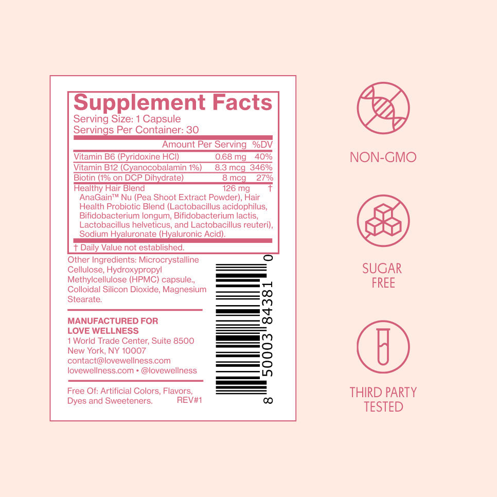 Healthy Hair Probiotics® #041PV