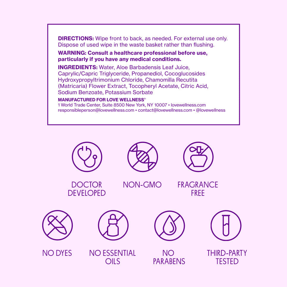pH Balanced Wipes™ Travel Size #070E7