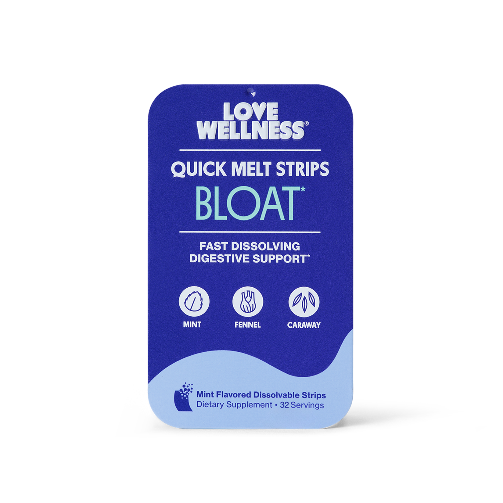 Bloat* Quick Melt Strips - 1 Pack #066KG